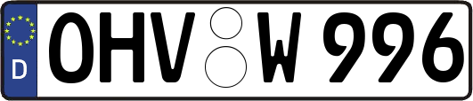 OHV-W996