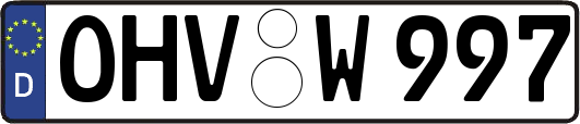 OHV-W997