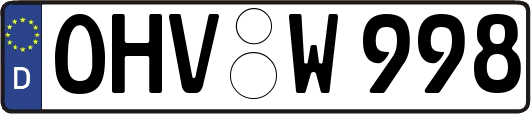OHV-W998