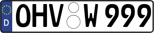 OHV-W999