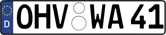 OHV-WA41