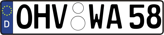 OHV-WA58