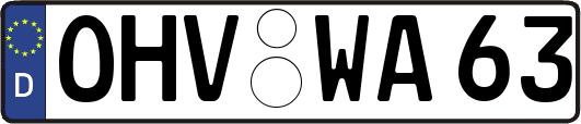 OHV-WA63