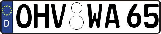 OHV-WA65