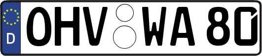 OHV-WA80