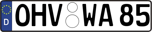 OHV-WA85
