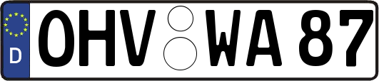 OHV-WA87
