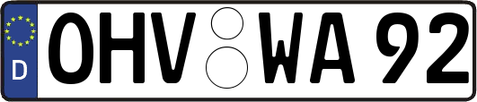 OHV-WA92