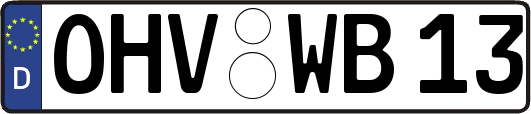 OHV-WB13
