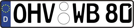 OHV-WB80