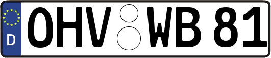 OHV-WB81