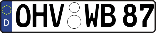 OHV-WB87