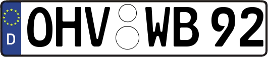 OHV-WB92