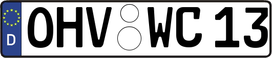 OHV-WC13