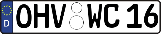 OHV-WC16