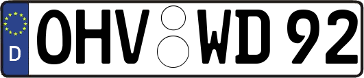 OHV-WD92