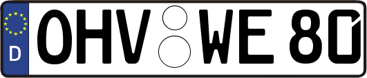 OHV-WE80