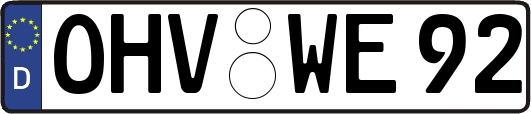 OHV-WE92