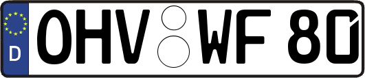 OHV-WF80