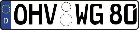 OHV-WG80