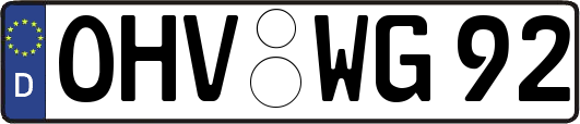 OHV-WG92