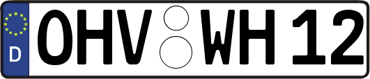 OHV-WH12