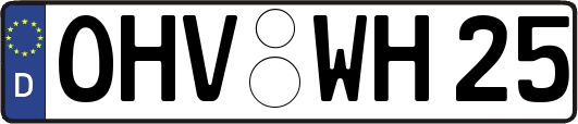 OHV-WH25