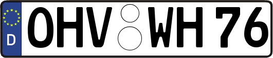 OHV-WH76