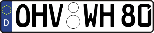 OHV-WH80