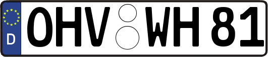 OHV-WH81