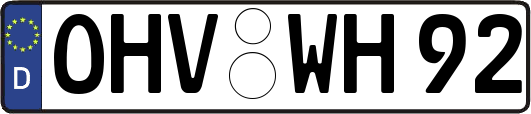 OHV-WH92