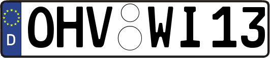 OHV-WI13