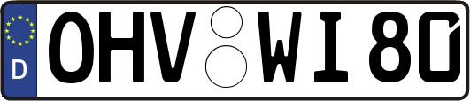 OHV-WI80