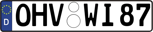 OHV-WI87