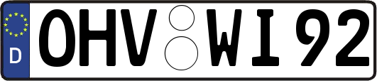 OHV-WI92