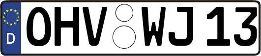 OHV-WJ13
