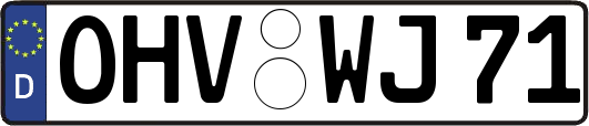 OHV-WJ71