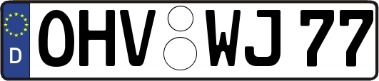 OHV-WJ77