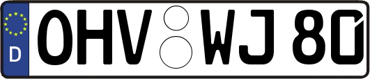 OHV-WJ80