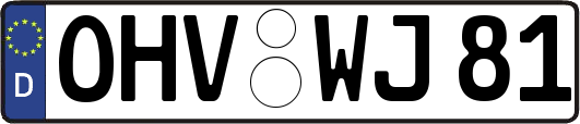 OHV-WJ81