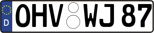 OHV-WJ87