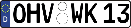 OHV-WK13