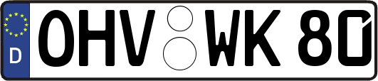 OHV-WK80