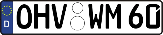 OHV-WM60