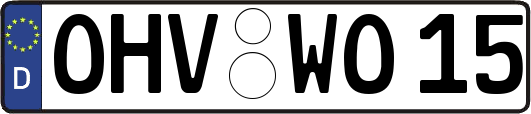 OHV-WO15