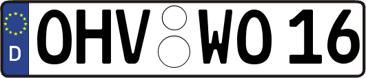 OHV-WO16