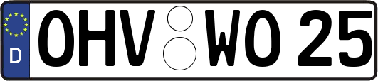 OHV-WO25