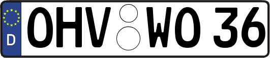 OHV-WO36