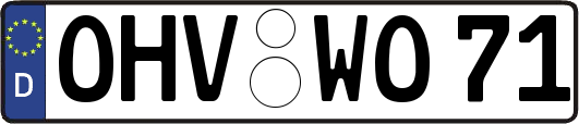OHV-WO71