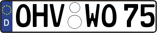 OHV-WO75
